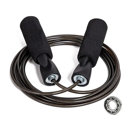 Adjustable Length Steel Wire Jump Rope Speed Skipping Workout Fitness Kids Adults Sport Portable Exercise Training Equipment