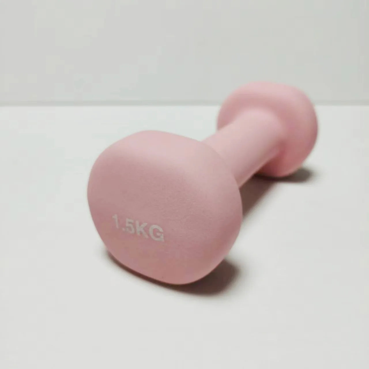 1Pc Dipped Dumbbells 0.5-1.5Kg Fitness Dumbbell Women Teens Children Cast Iron Mini Portable Dumbbells for Home Office Gym
