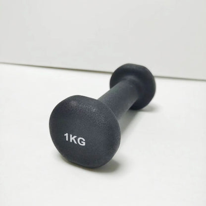 1Pc Dipped Dumbbells 0.5-1.5Kg Fitness Dumbbell Women Teens Children Cast Iron Mini Portable Dumbbells for Home Office Gym
