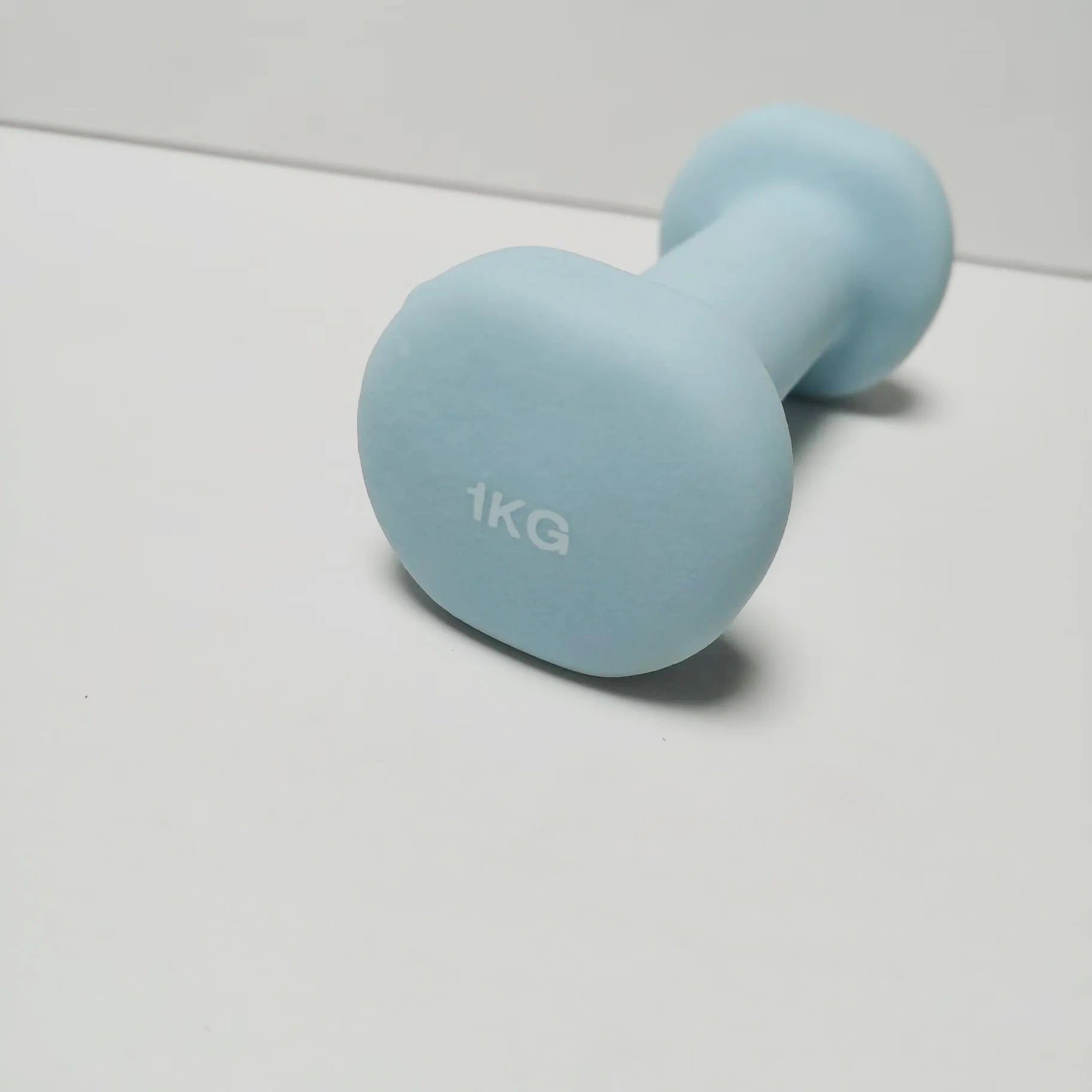 1Pc Dipped Dumbbells 0.5-1.5Kg Fitness Dumbbell Women Teens Children Cast Iron Mini Portable Dumbbells for Home Office Gym